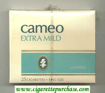 Cameo Menthol Extra Mild cigarettes